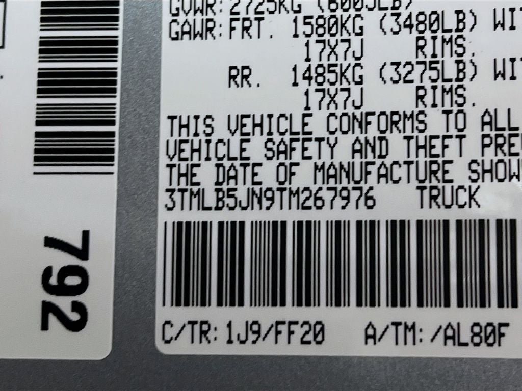 2026 Toyota Tacoma SR5