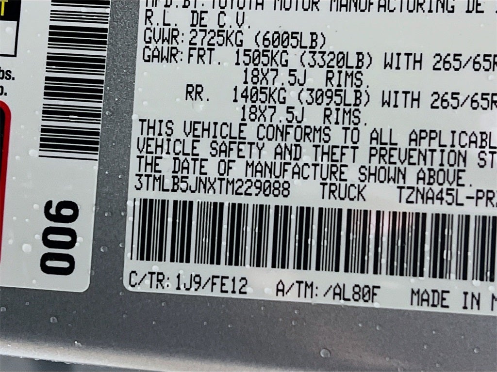 2026 Toyota Tacoma TRD Sport