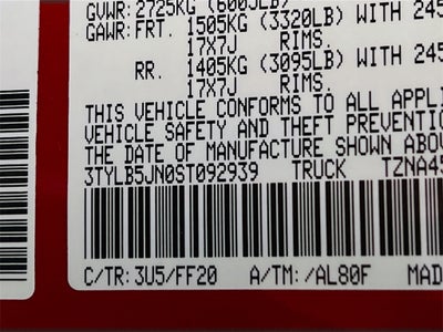 2025 Toyota Tacoma SR5