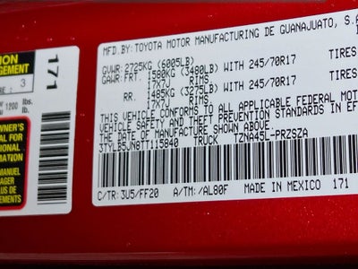 2026 Toyota Tacoma SR5