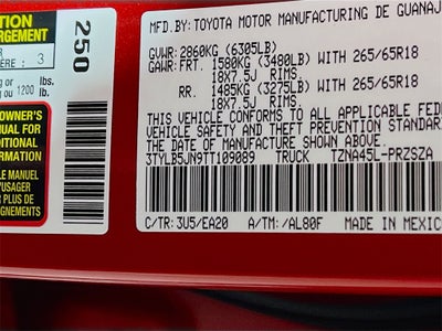 2026 Toyota Tacoma SR5 S