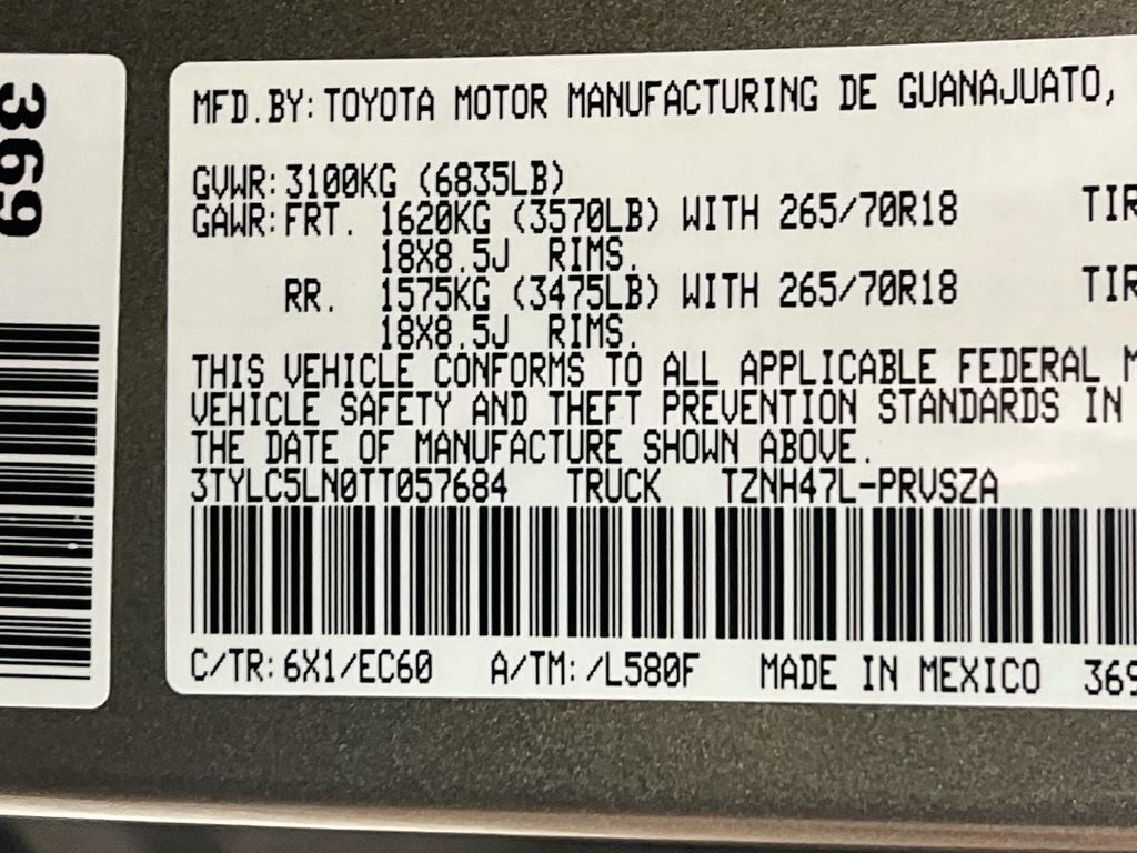 2026 Toyota Tacoma Hybrid Trailhunter S
