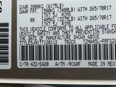 2026 Toyota Tacoma TRD Off-Road