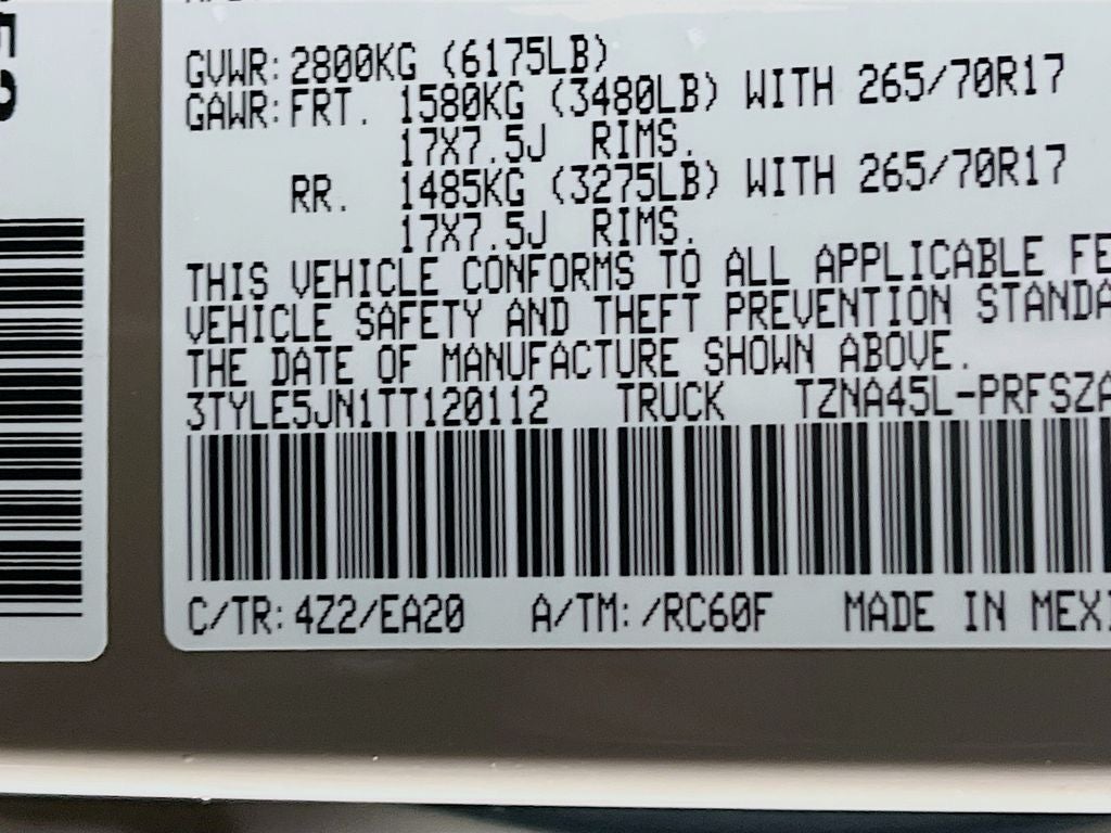 2026 Toyota Tacoma TRD Off-Road