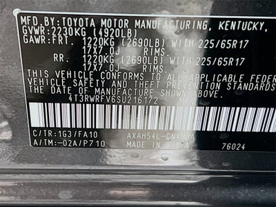 2025 Toyota RAV4 Hybrid XLE S