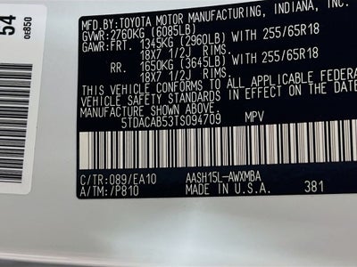 2026 Toyota Grand Highlander Hybrid XLE S