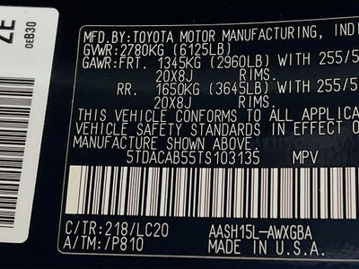2026 Toyota Grand Highlander Hybrid Limited S