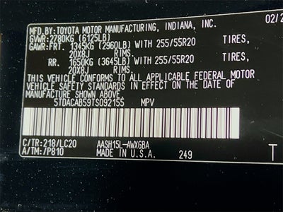 2026 Toyota Grand Highlander Hybrid Hybrid Limited