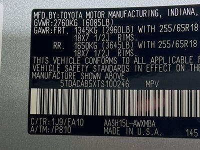 2026 Toyota Grand Highlander Hybrid Hybrid XLE