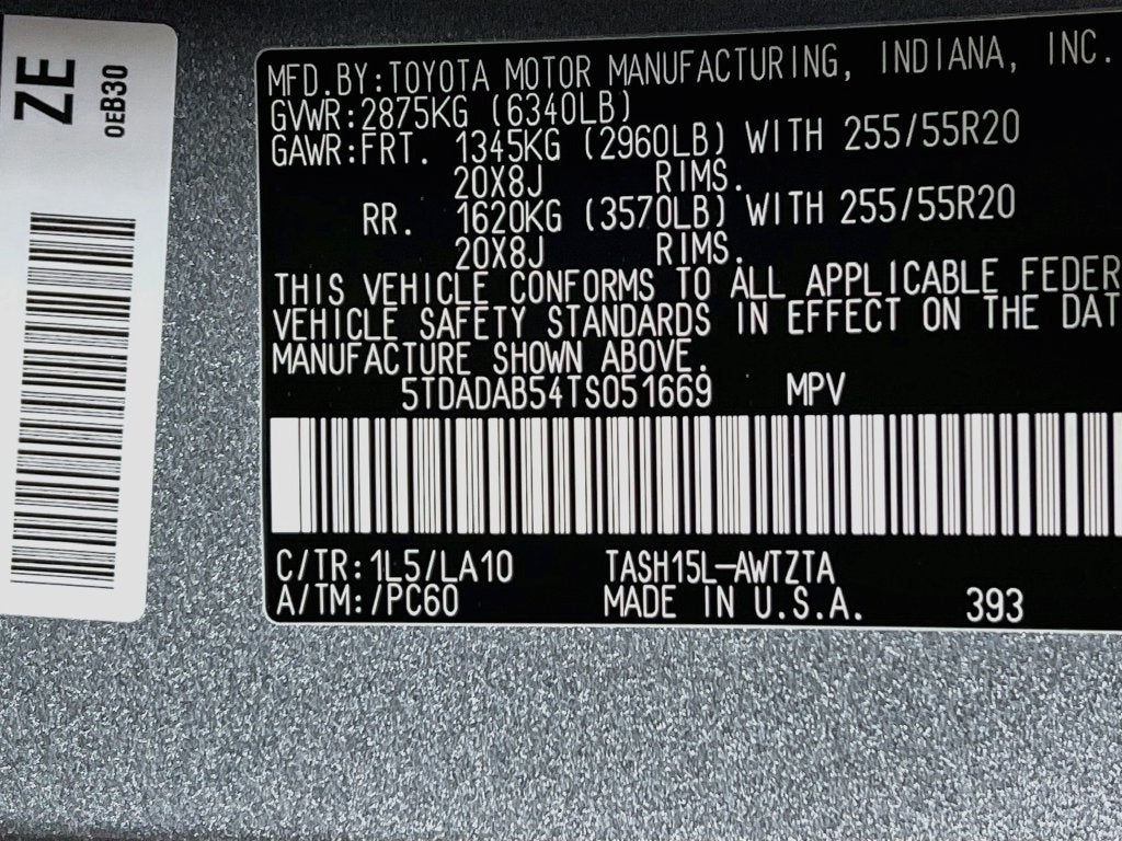 2026 Toyota Grand Highlander Hybrid Hybrid MAX Platinum