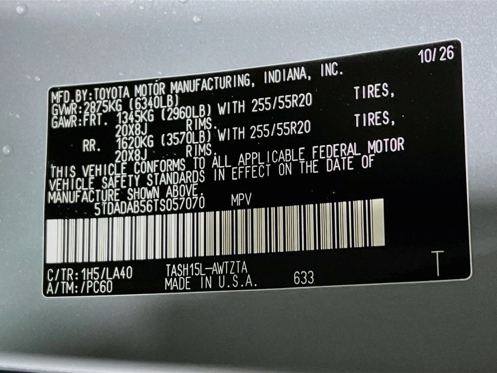 2026 Toyota Grand Highlander Hybrid Hybrid MAX Platinum