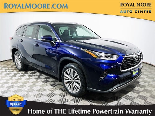 2026 Toyota Highlander Hybrid Platinum S
