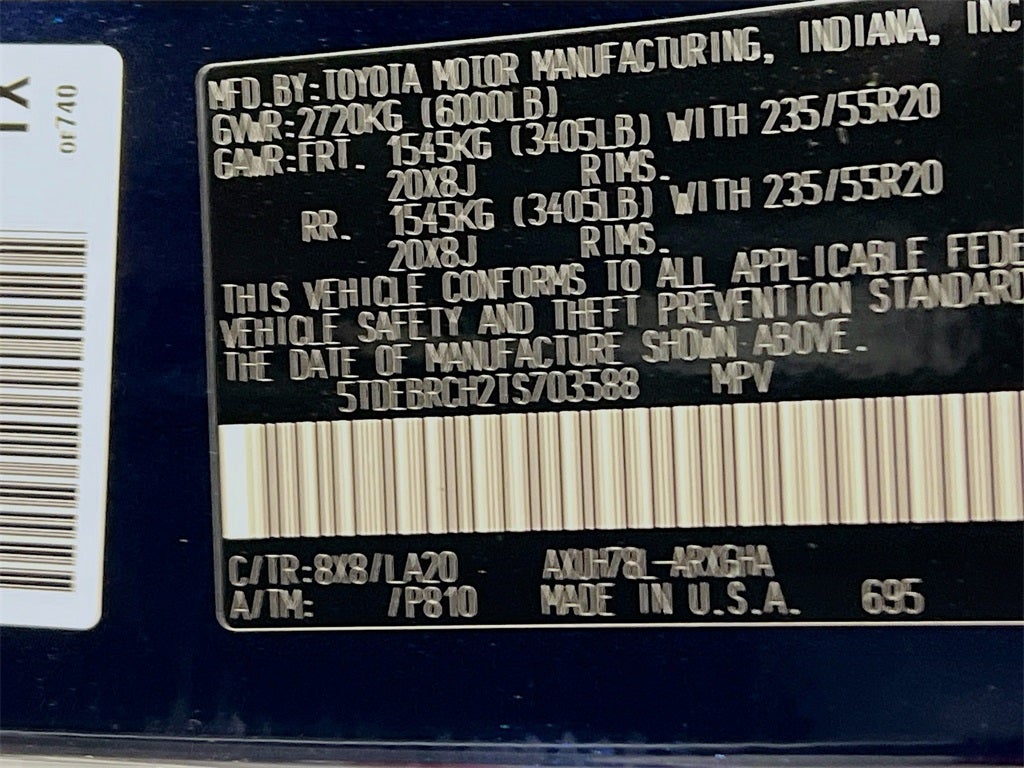 2026 Toyota Highlander Hybrid Platinum S