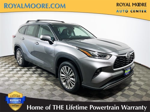 2026 Toyota Highlander Hybrid Hybrid Platinum