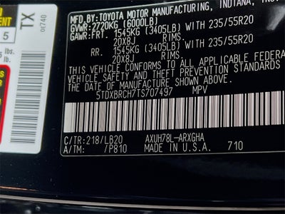 2026 Toyota Highlander Hybrid Hybrid Limited