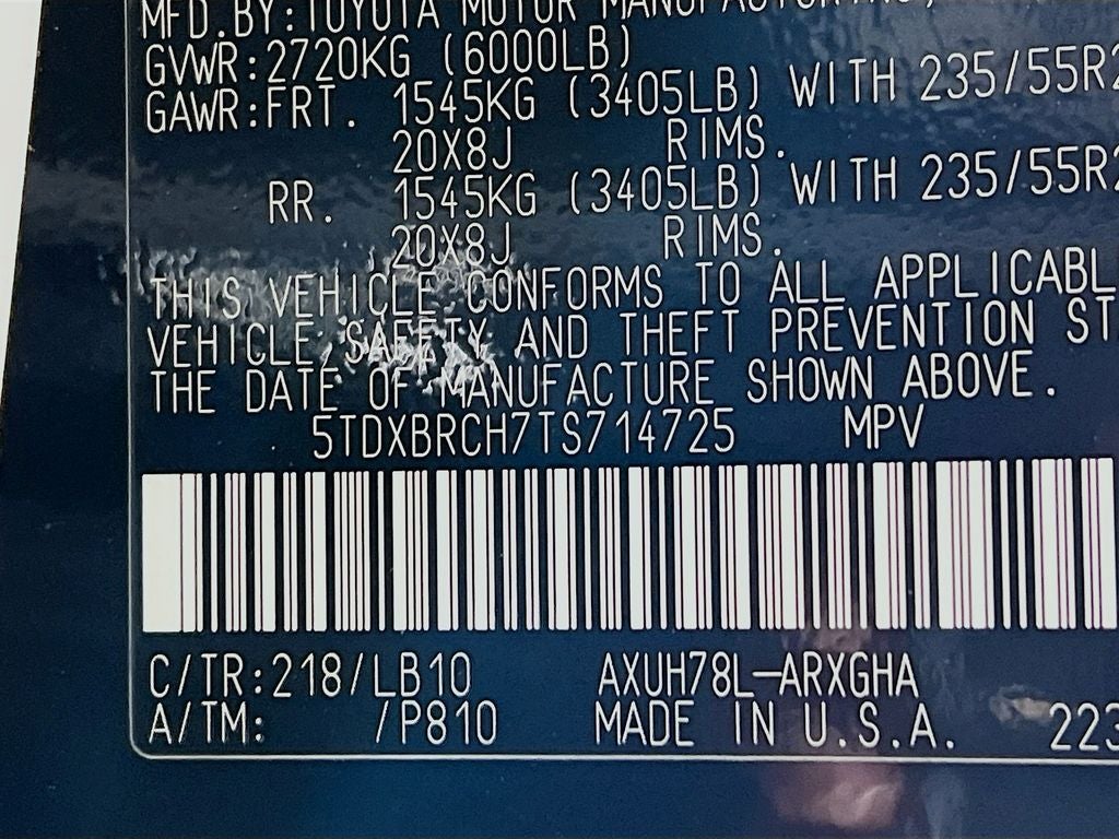 2026 Toyota Highlander Hybrid Limited S