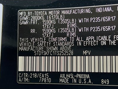 2026 Toyota Sienna XLE S