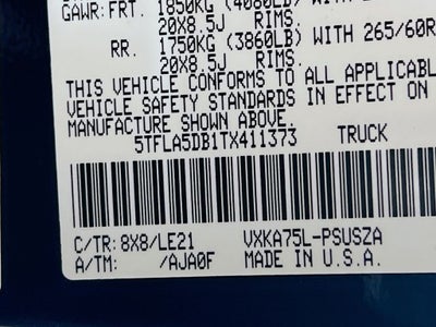 2026 Toyota Tundra SR5