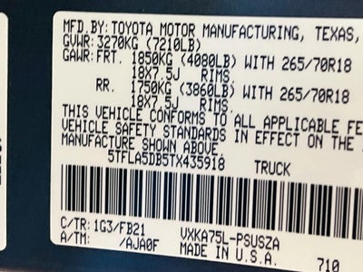 2026 Toyota Tundra SR5