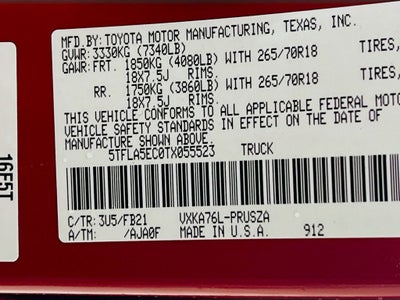 2026 Toyota Tundra SR5