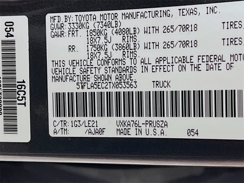 2026 Toyota Tundra SR5