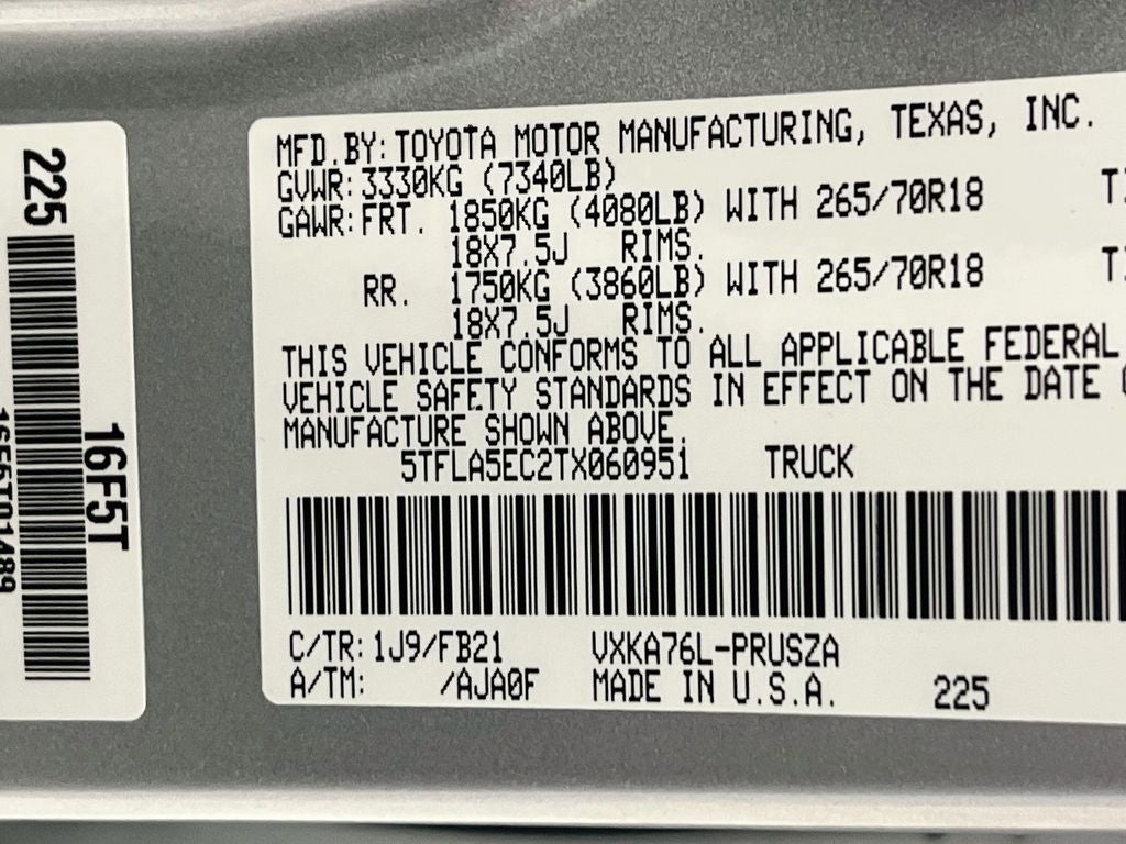 2026 Toyota Tundra SR5