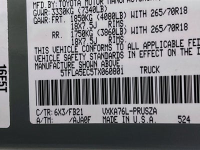 2026 Toyota Tundra SR5