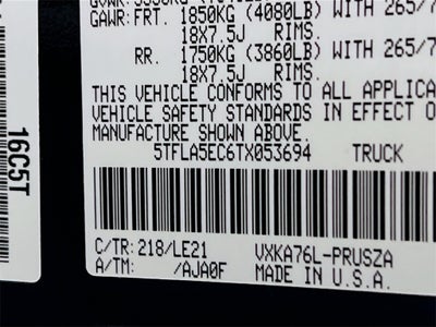 2026 Toyota Tundra SR5