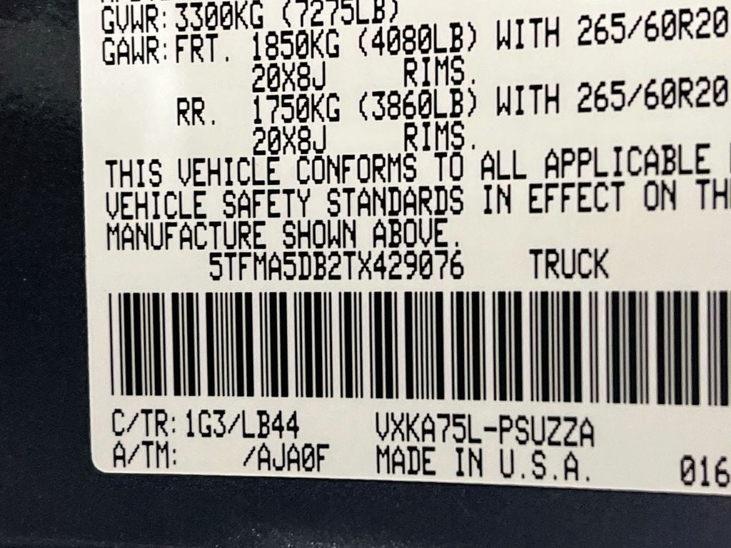 2026 Toyota Tundra 1794 Edition
