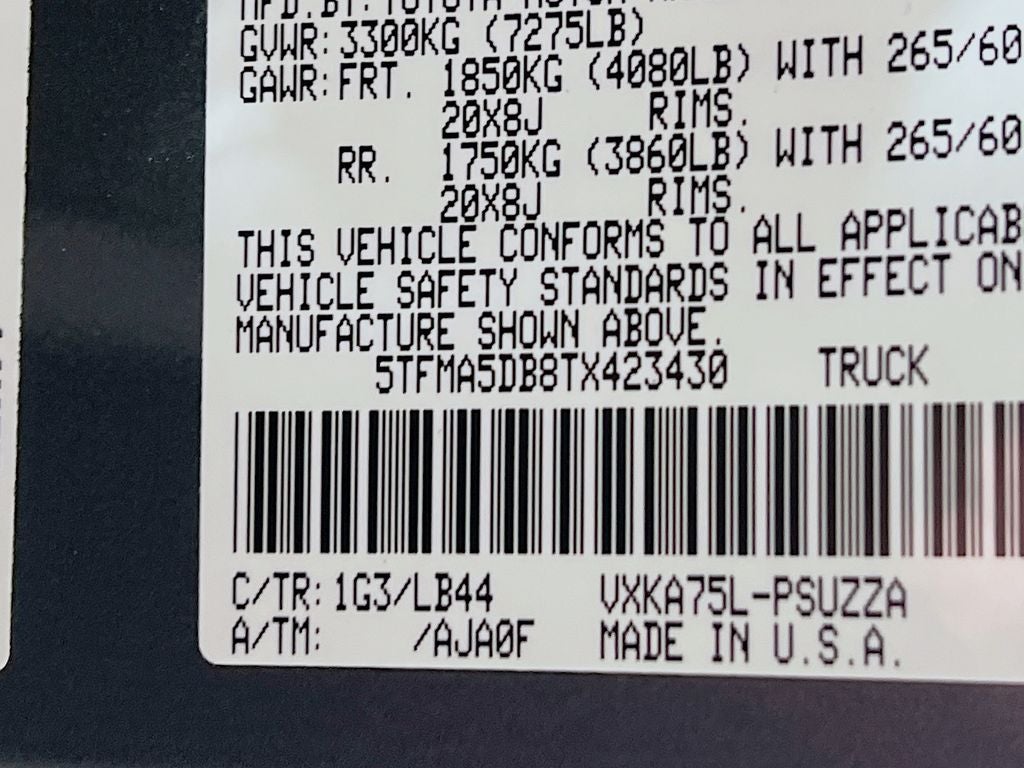 2026 Toyota Tundra 1794 Edition