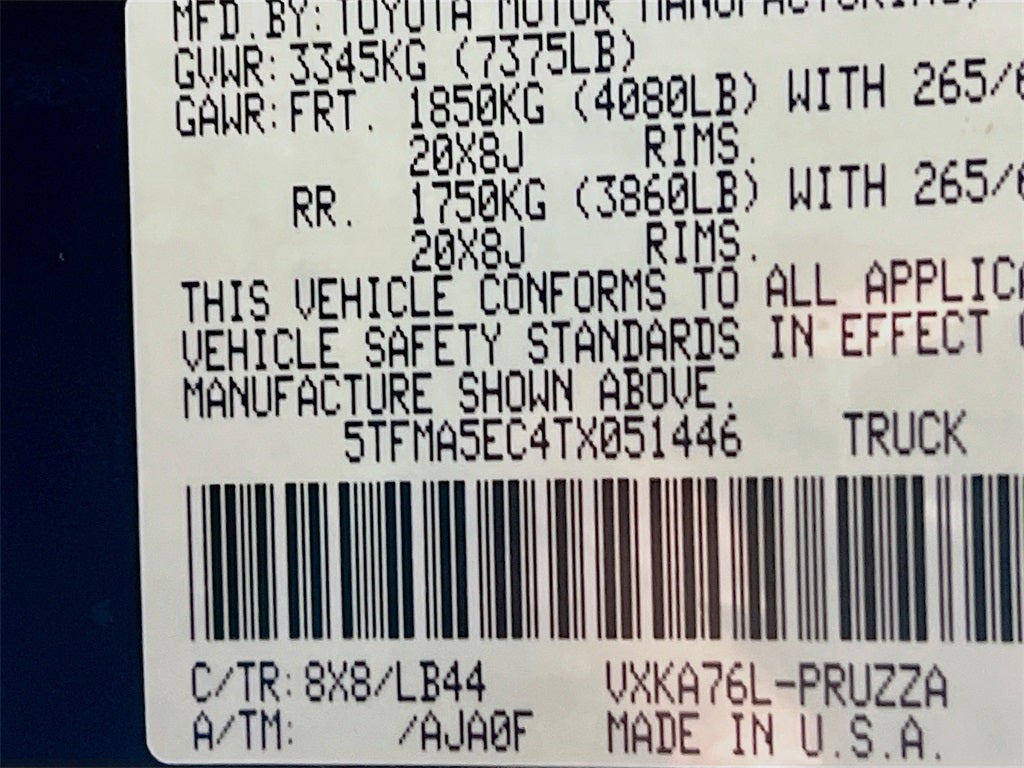 2026 Toyota Tundra 1794 Edition