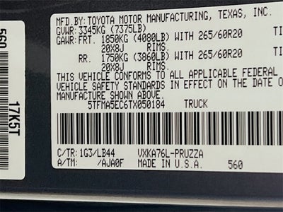 2026 Toyota Tundra 1794 Edition