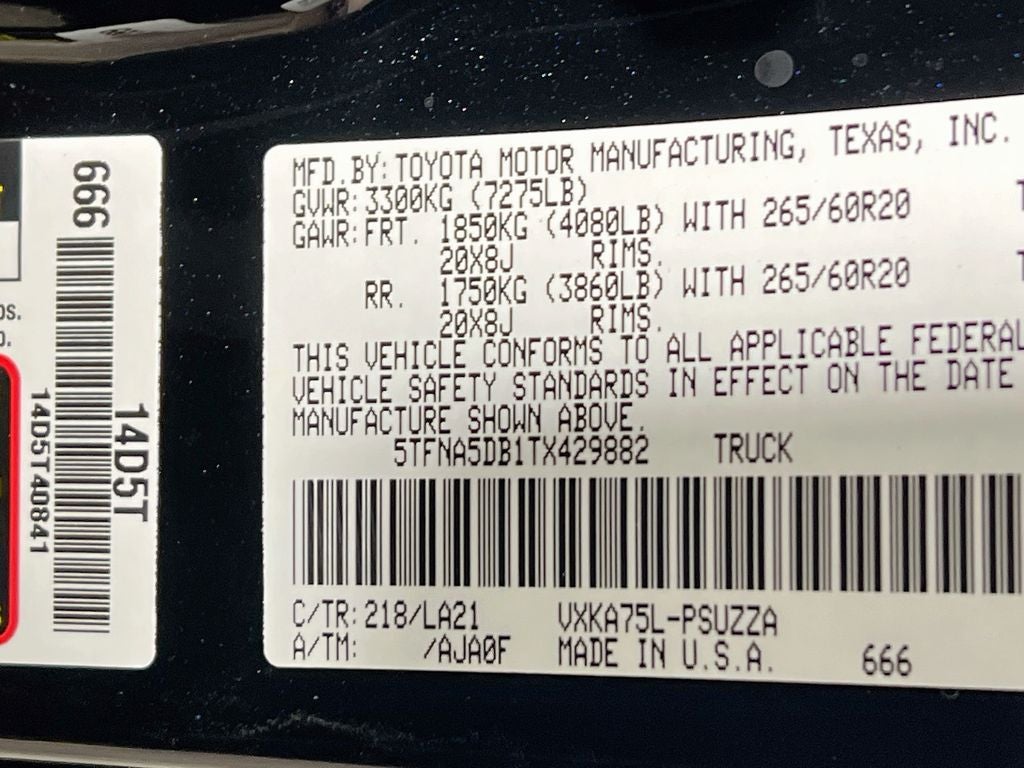 2026 Toyota Tundra Platinum