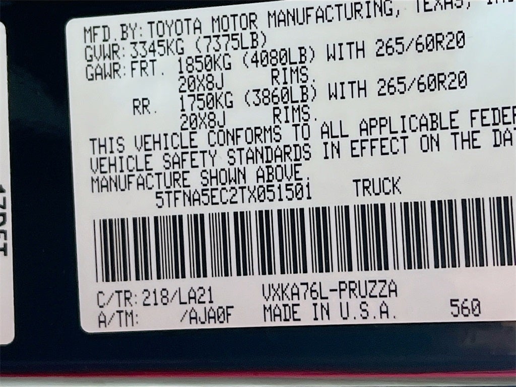 2026 Toyota Tundra Platinum