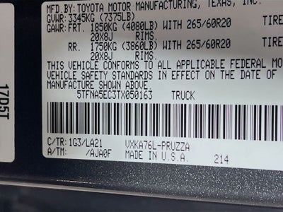 2026 Toyota Tundra Platinum