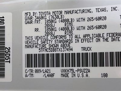 2026 Toyota Tundra i-FORCE MAX Platinum i-FORCE MAX