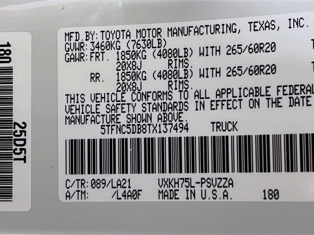 2026 Toyota Tundra i-FORCE MAX Platinum i-FORCE MAX