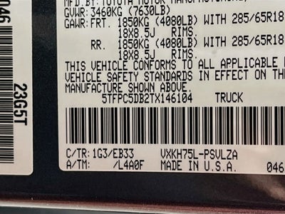 2026 Toyota Tundra i-FORCE MAX TRD Pro