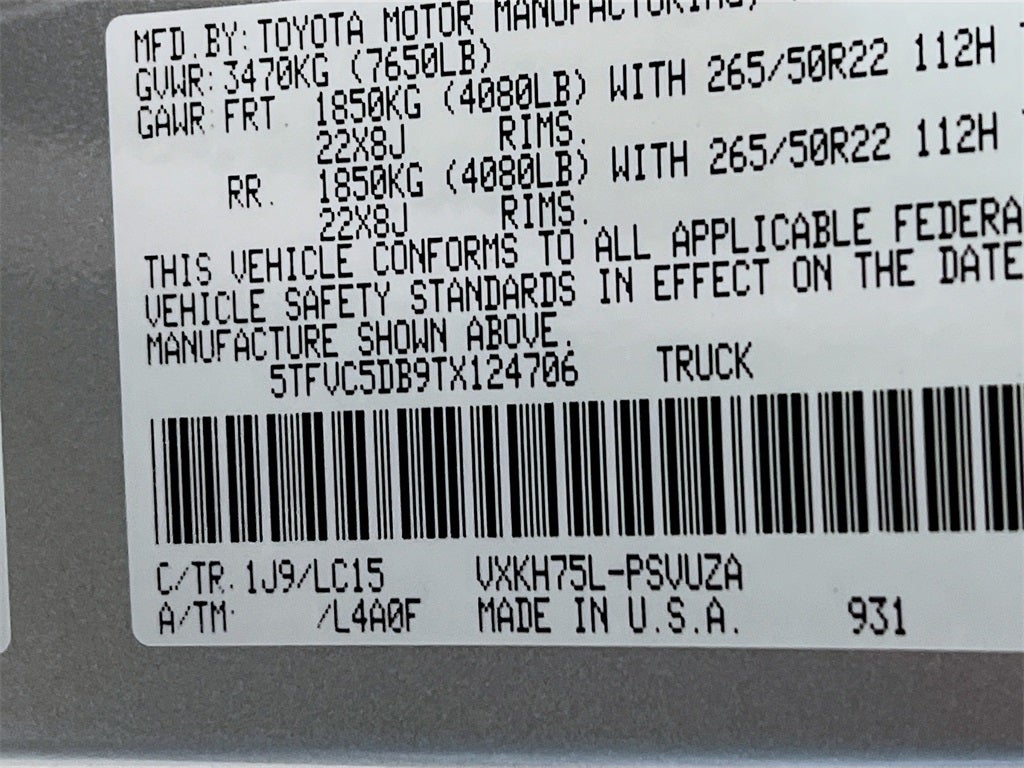 2026 Toyota Tundra i-FORCE MAX Capstone