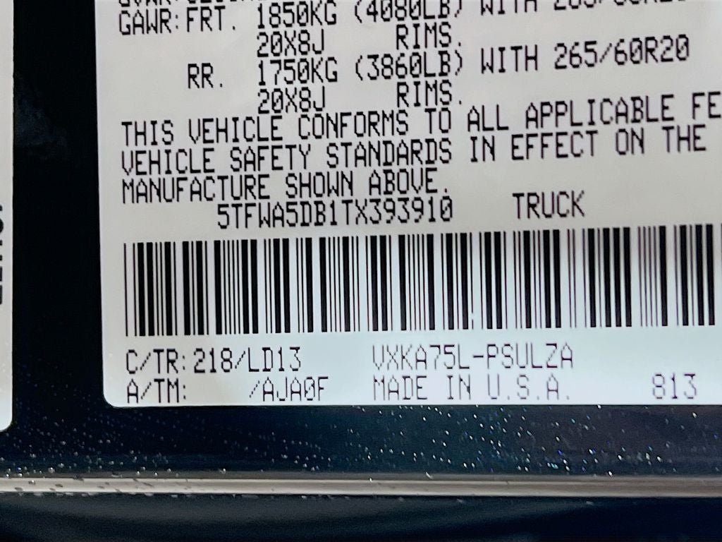 2026 Toyota Tundra Limited