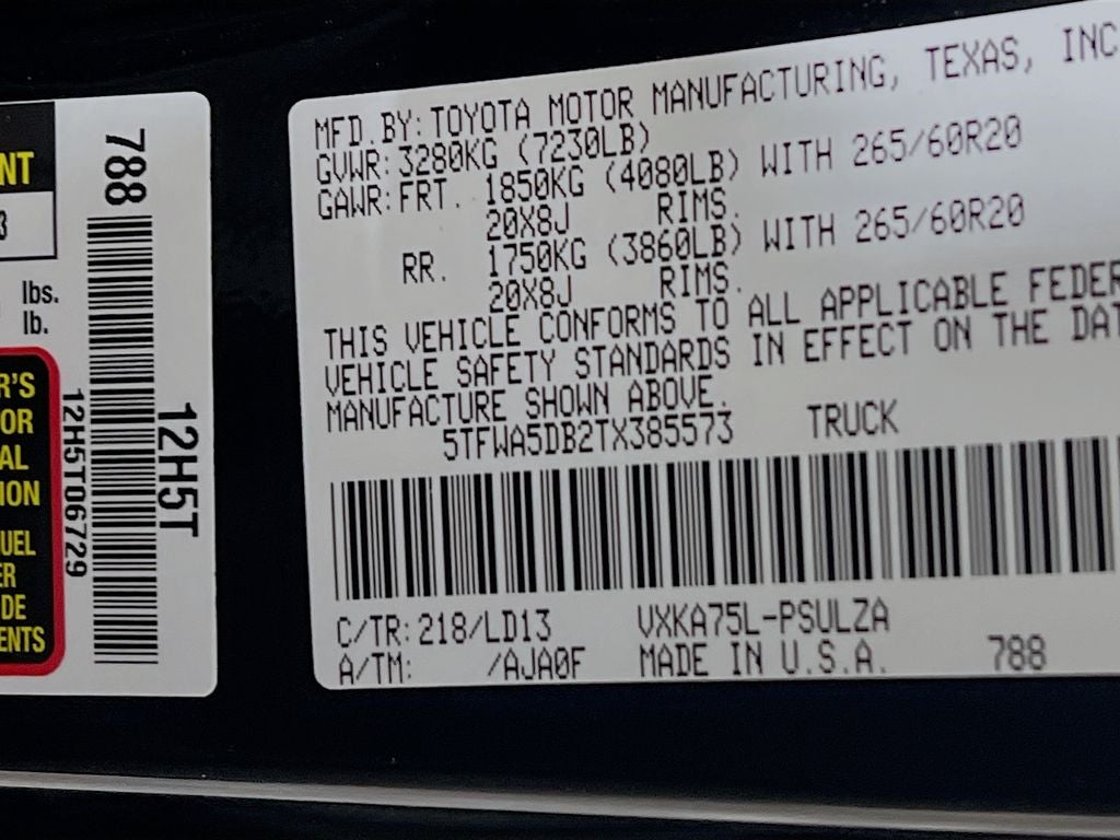 2026 Toyota Tundra Limited