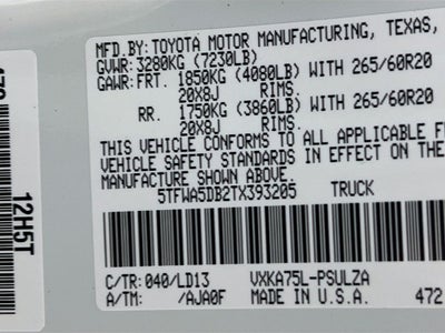 2026 Toyota Tundra Limited