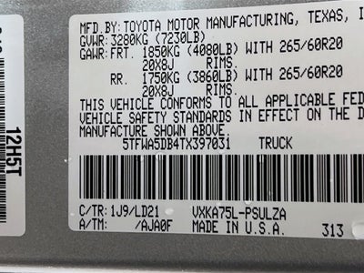 2026 Toyota Tundra Limited