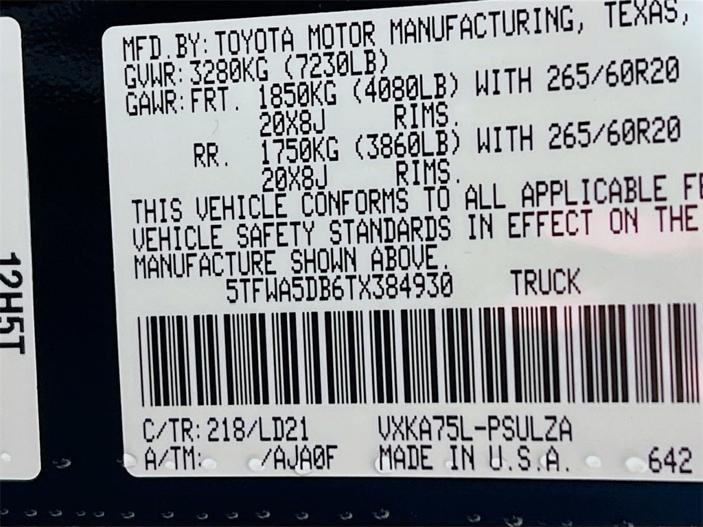 2026 Toyota Tundra Limited