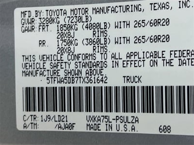 2026 Toyota Tundra Limited