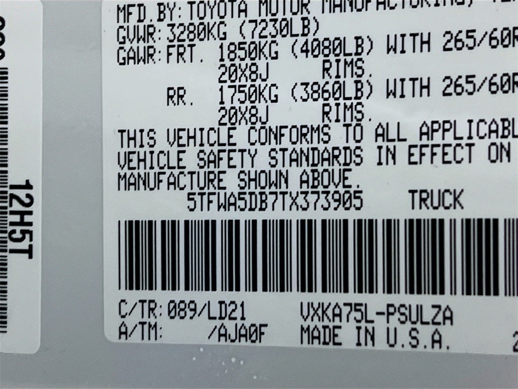 2026 Toyota Tundra Limited