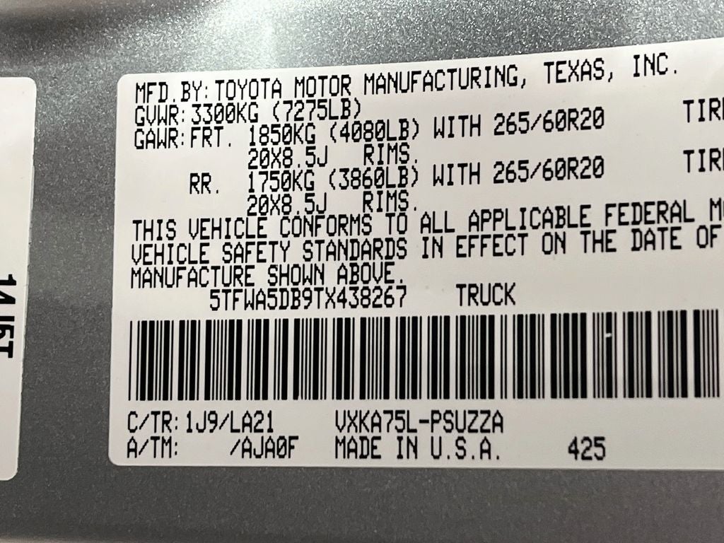 2026 Toyota Tundra Platinum