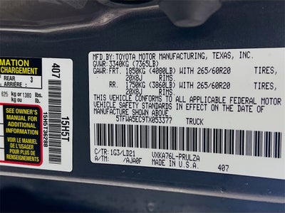 2026 Toyota Tundra Limited