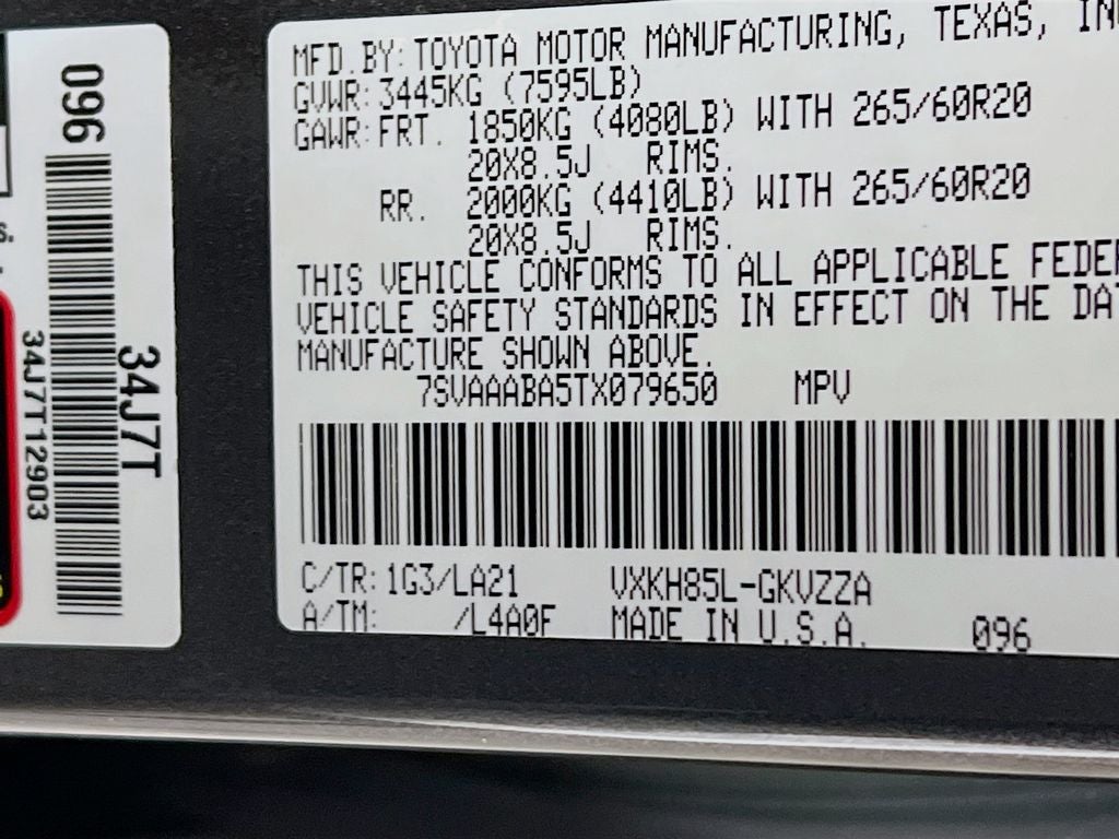 2026 Toyota Sequoia Platinum