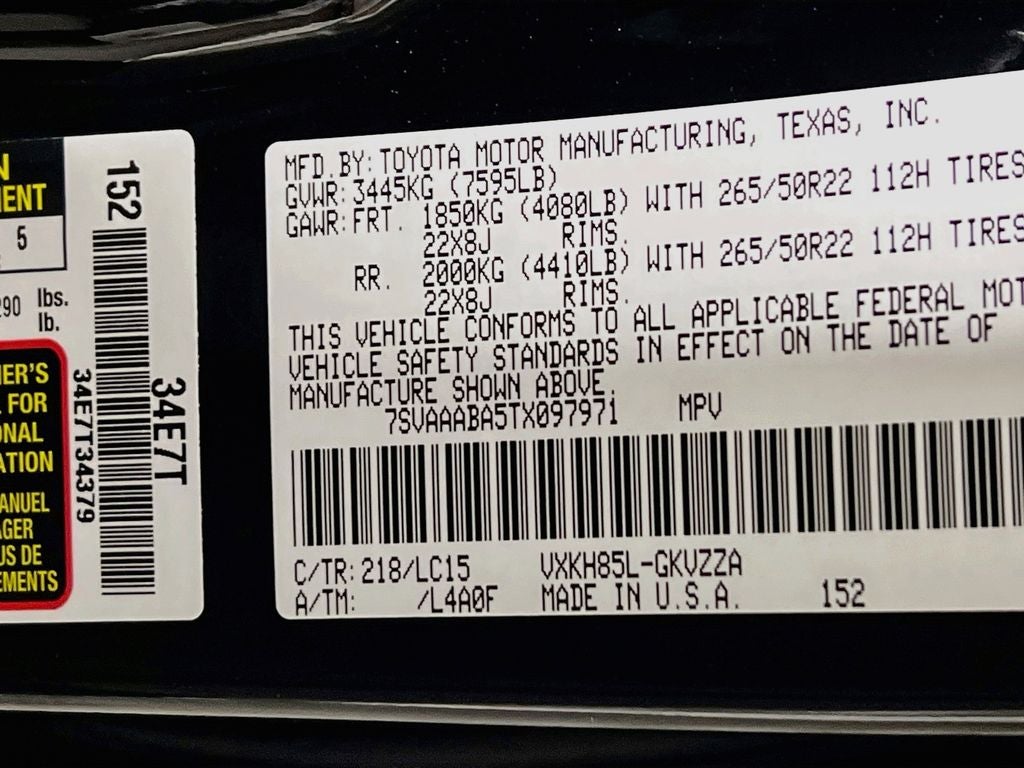 2026 Toyota Sequoia Capstone